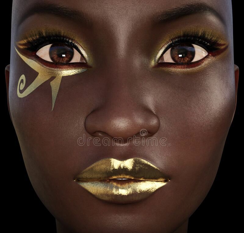 Maquillage égyptien Cléopâtre