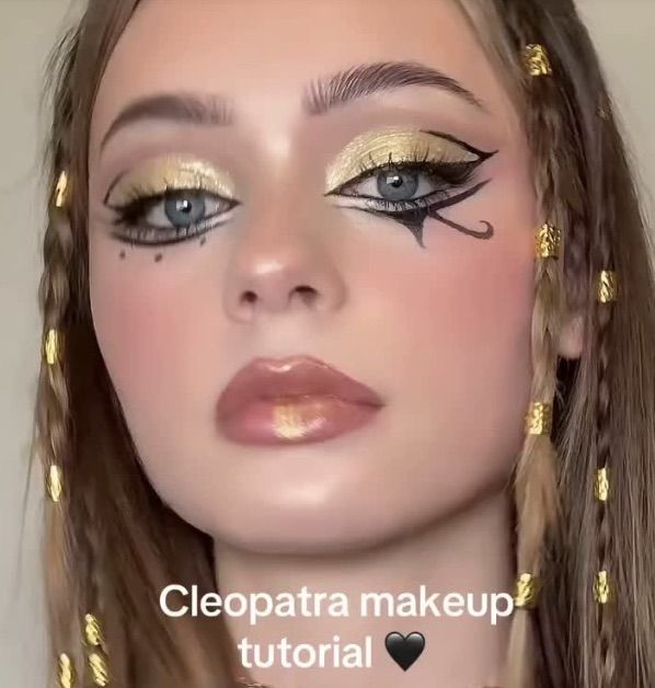 Maquillage égyptien Cléopâtre