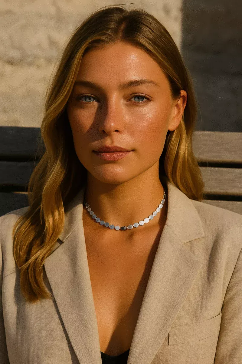 Collier menottes accessoire tendance