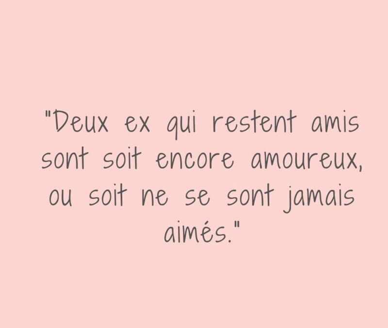 Pourquoi mon ex petit ami m’écrit-il “j’espère que tu vas bien” ?