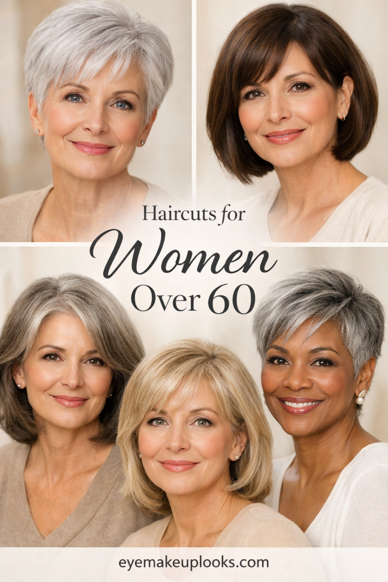 Tendance coiffure courte 60 ans