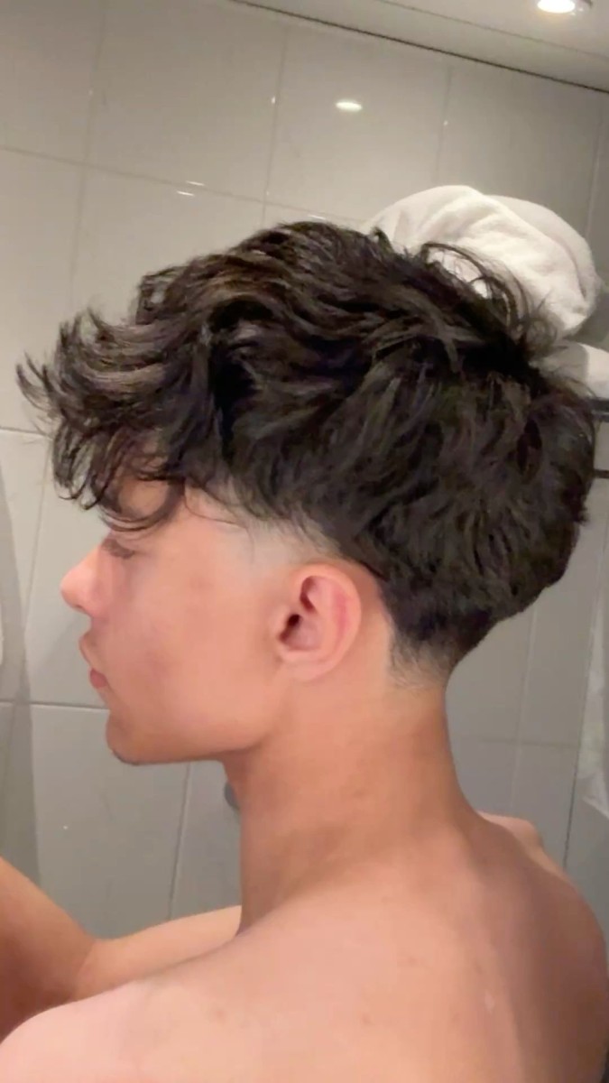Coiffure masculine taper