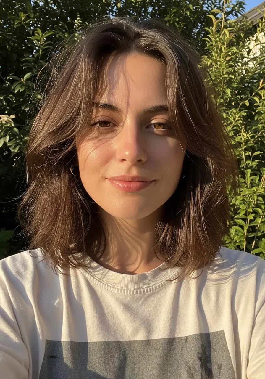 Inspiration coiffure mi-longue