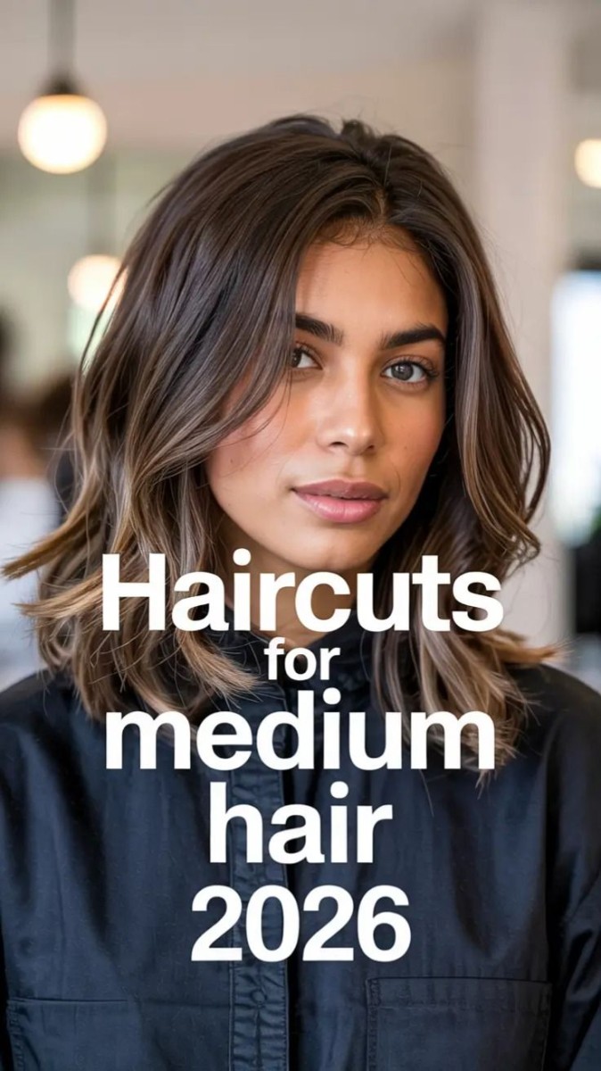 Look coupe mi-longue dégradée