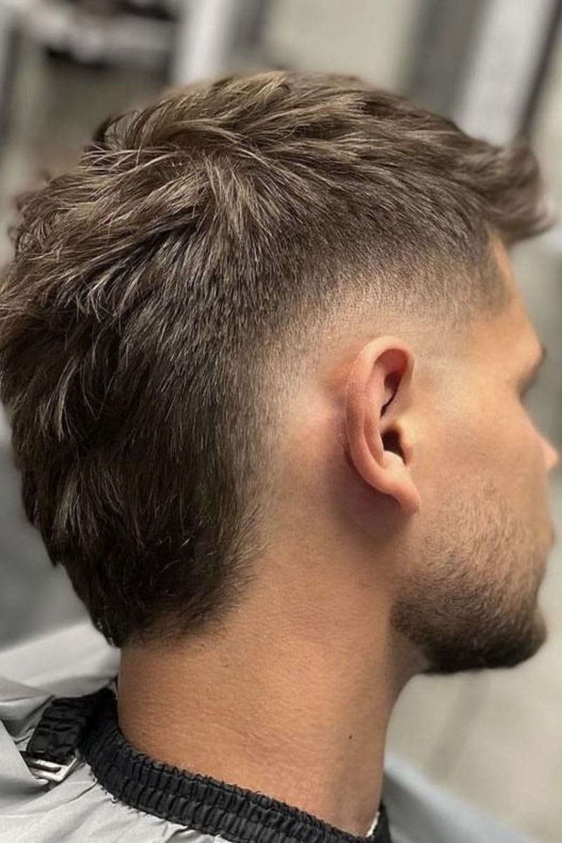 Style coupe mulet homme