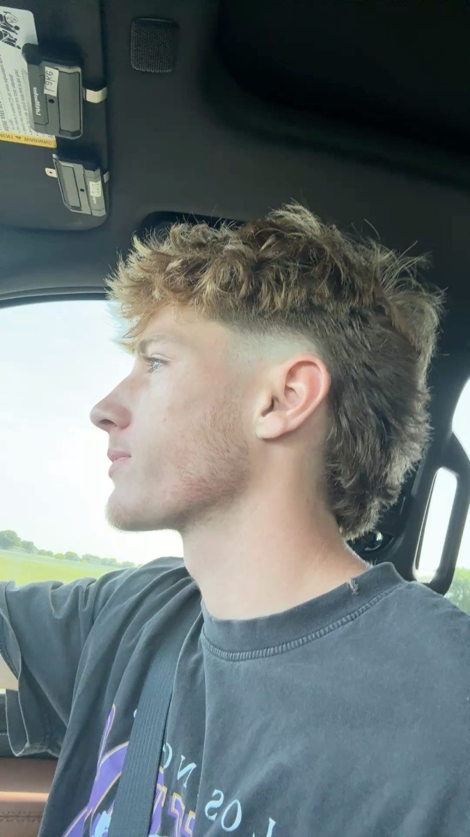 Coupe mulet moderne homme