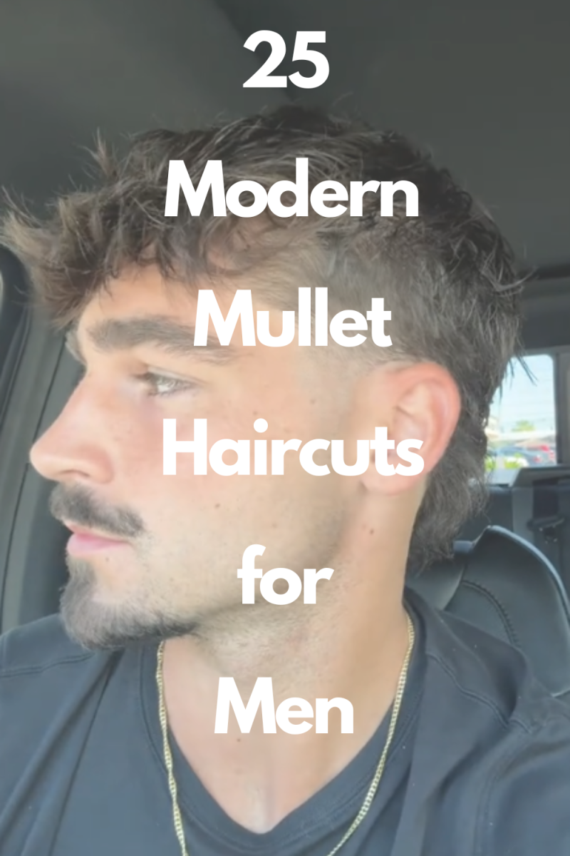 Coupe mulet moderne homme