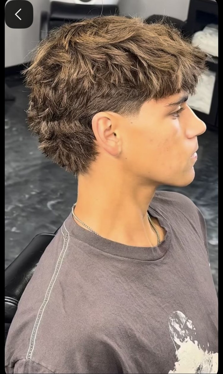 Look rétro coupe mulet