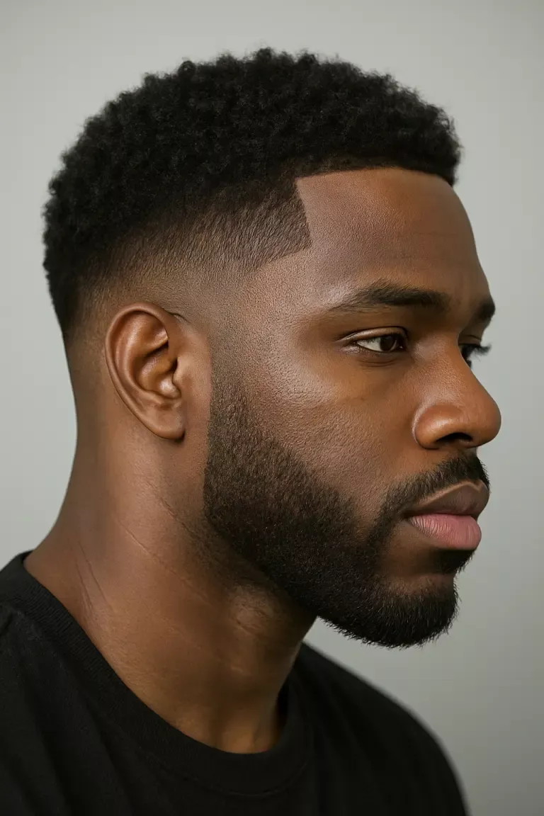 Tendance coiffure afro homme