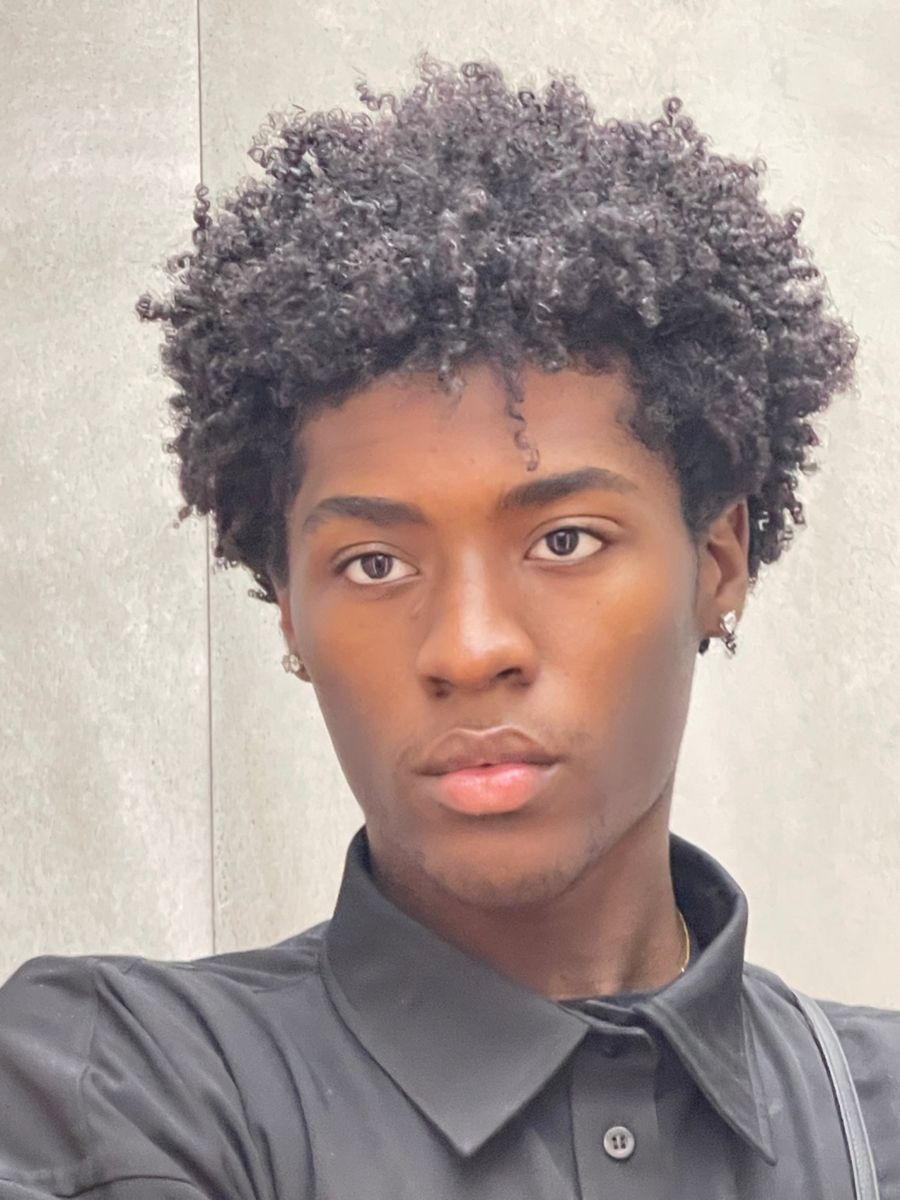 Inspiration coupe afro masculine