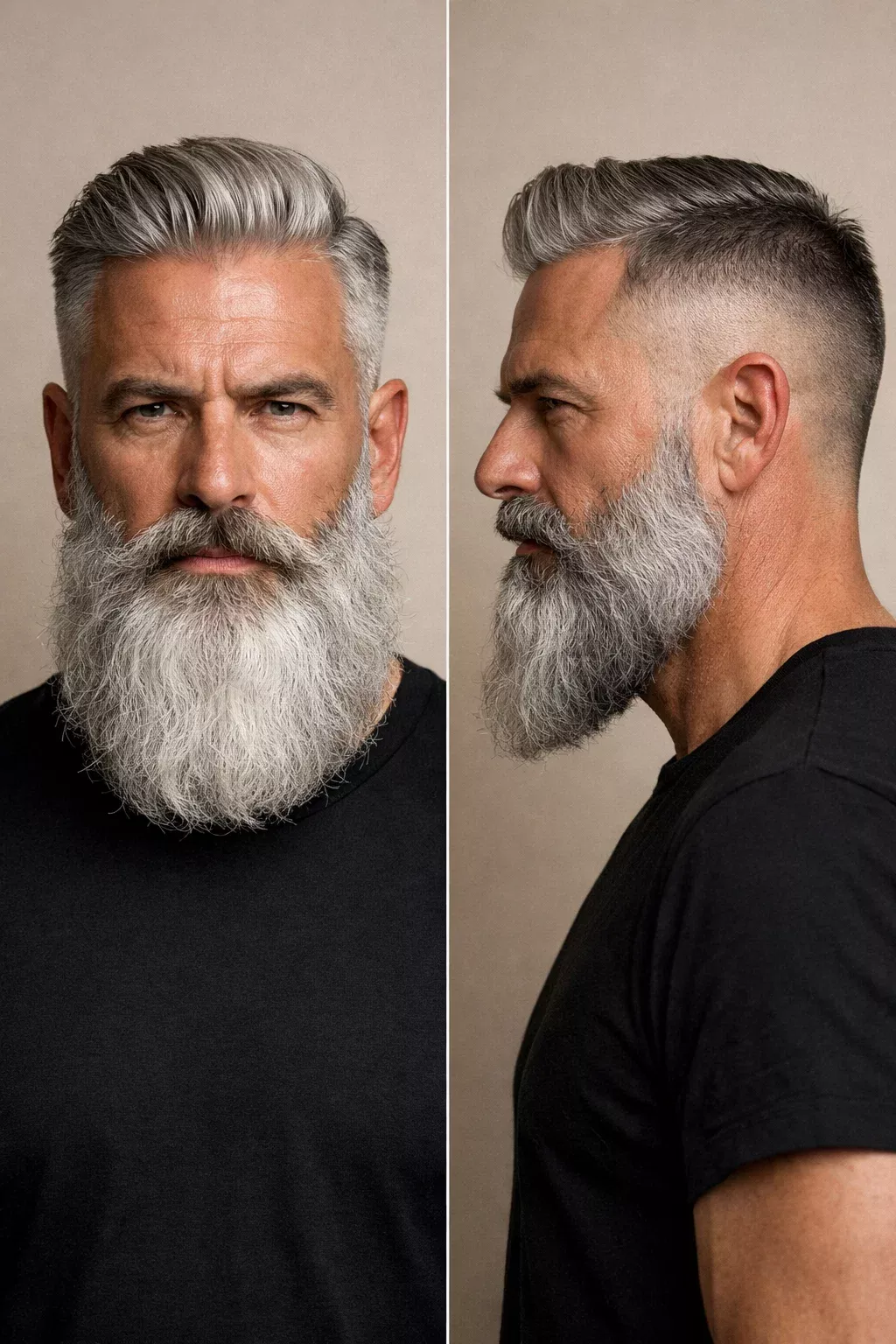 Look barbe homme moderne