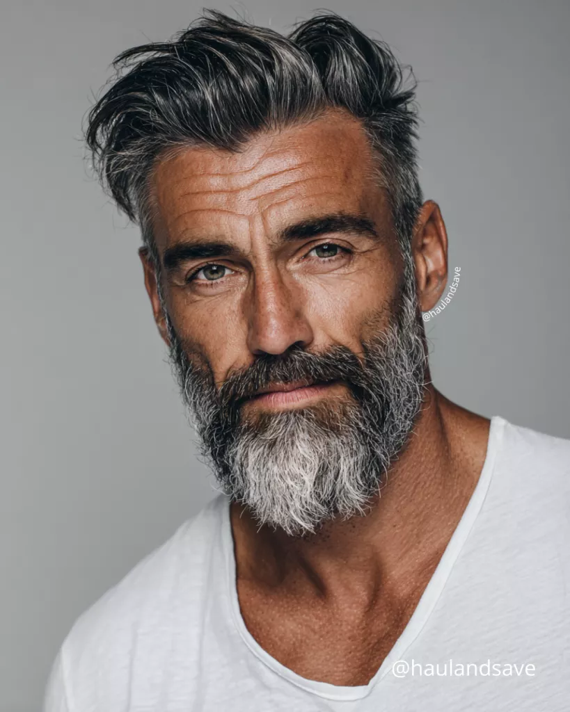 Look barbe homme moderne