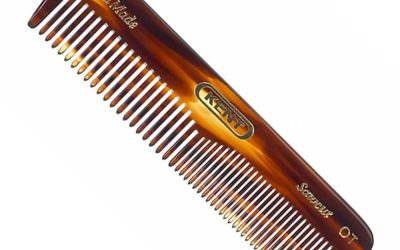 Pourquoi choisir un peigne barbe & moustache en acétate pour son rituel matinal