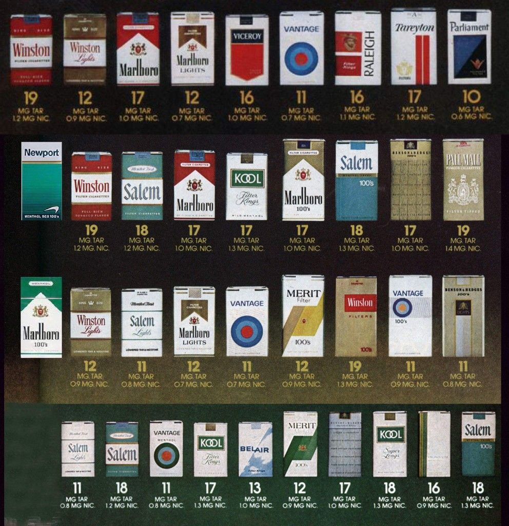 5 cigarettes