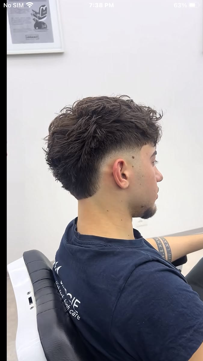 dégradé taper homme tendance