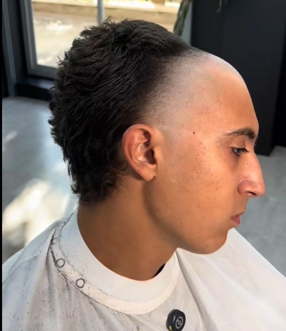 dégradé taper homme tendance