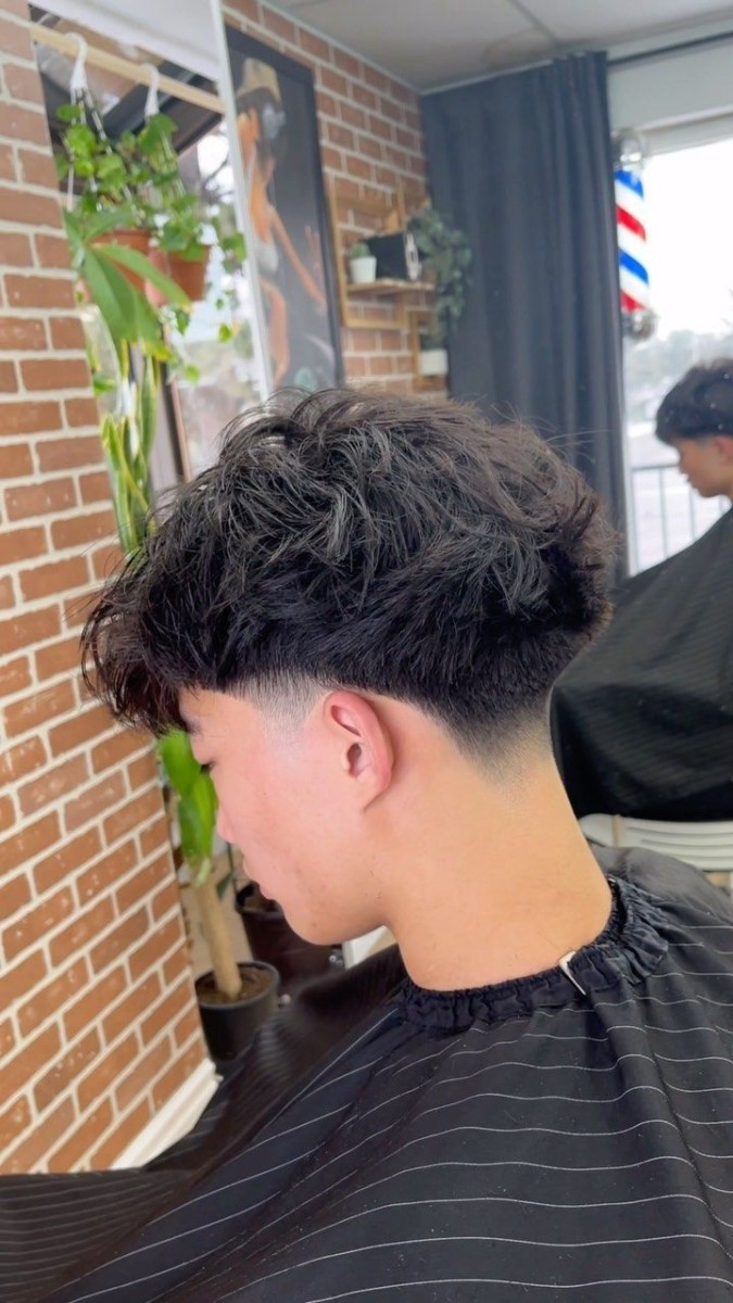 coupe taper bas homme