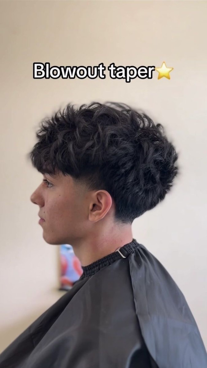 coiffure taper bas homme