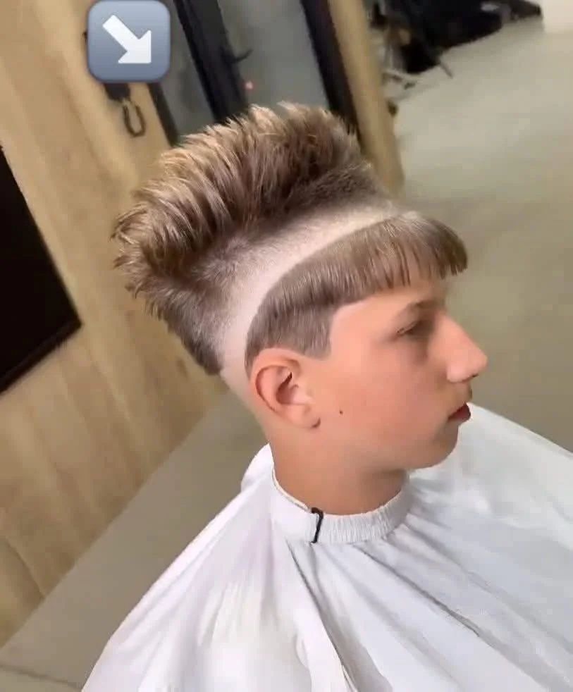 style discret taper bas