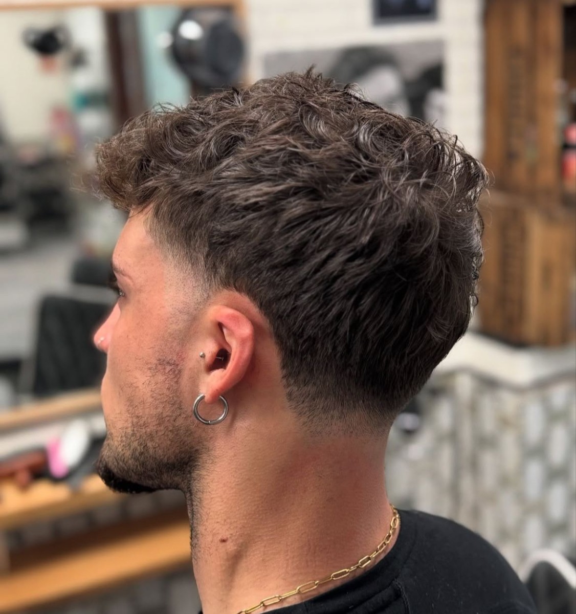 coupe taper bas homme