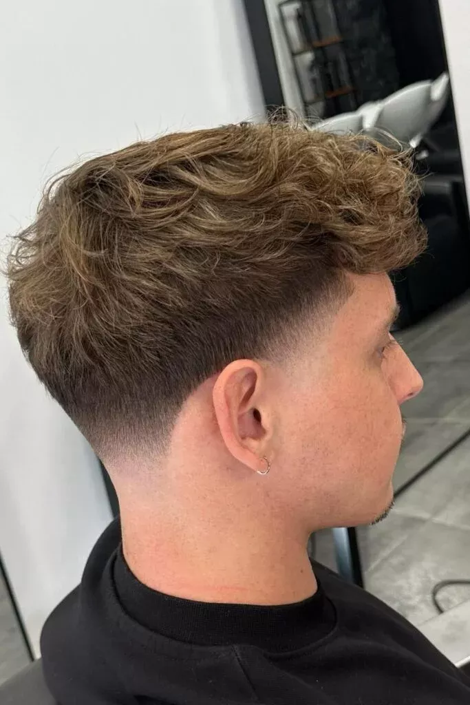 coiffure taper bas homme