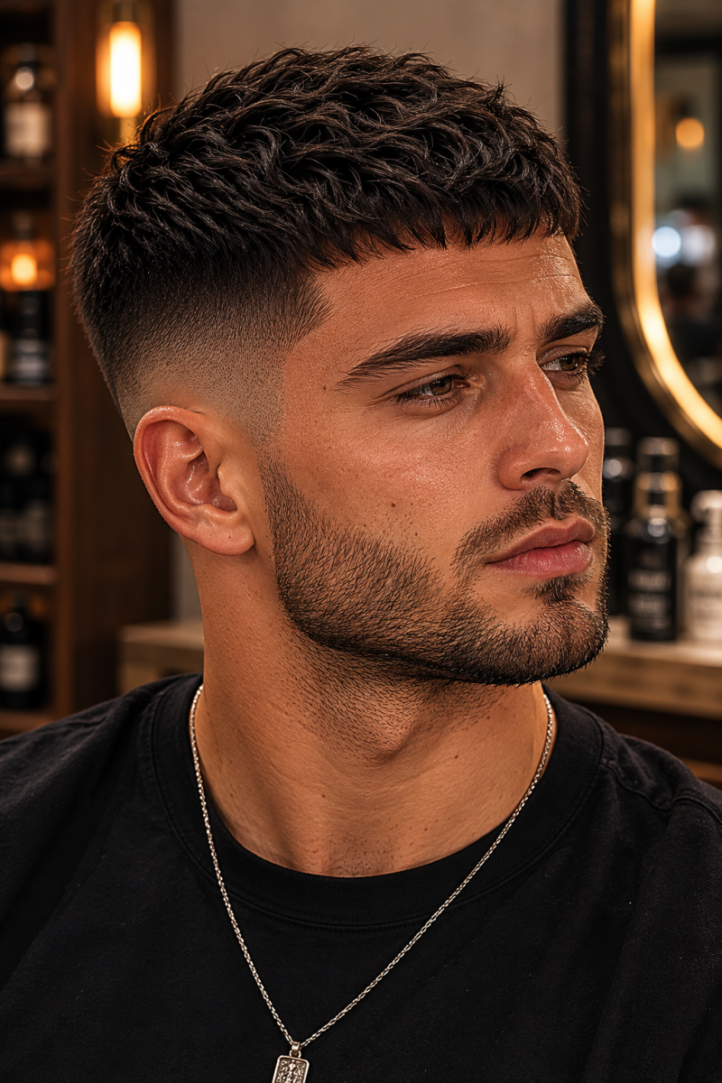 Style French crop homme