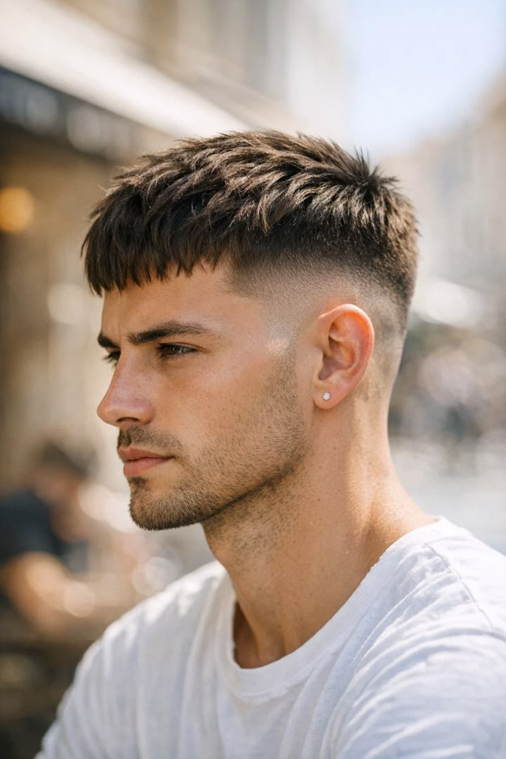 Coupe French crop moderne
