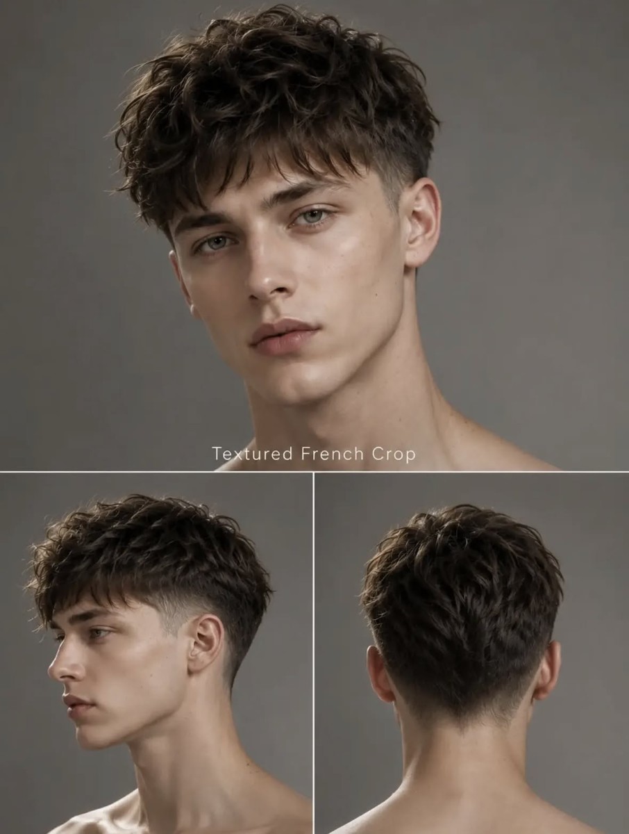 Coupe French crop moderne