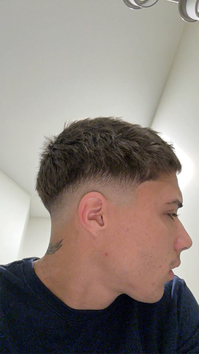 Look homme French crop