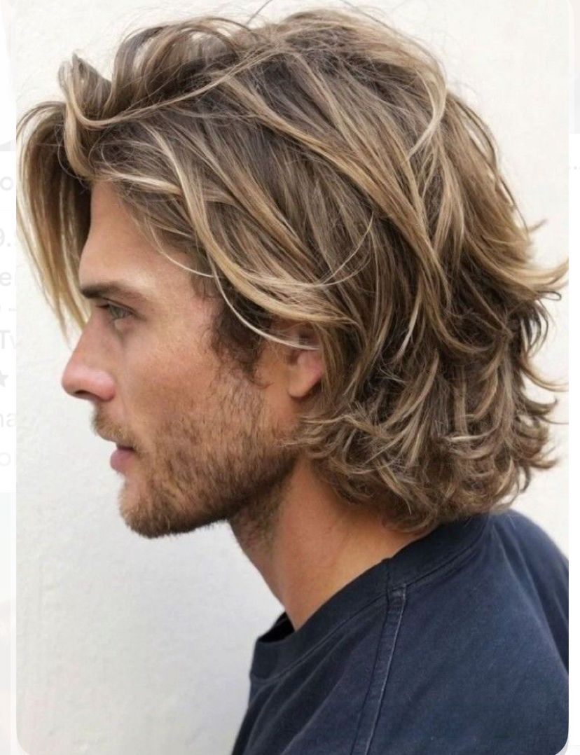 Style cheveux longs homme