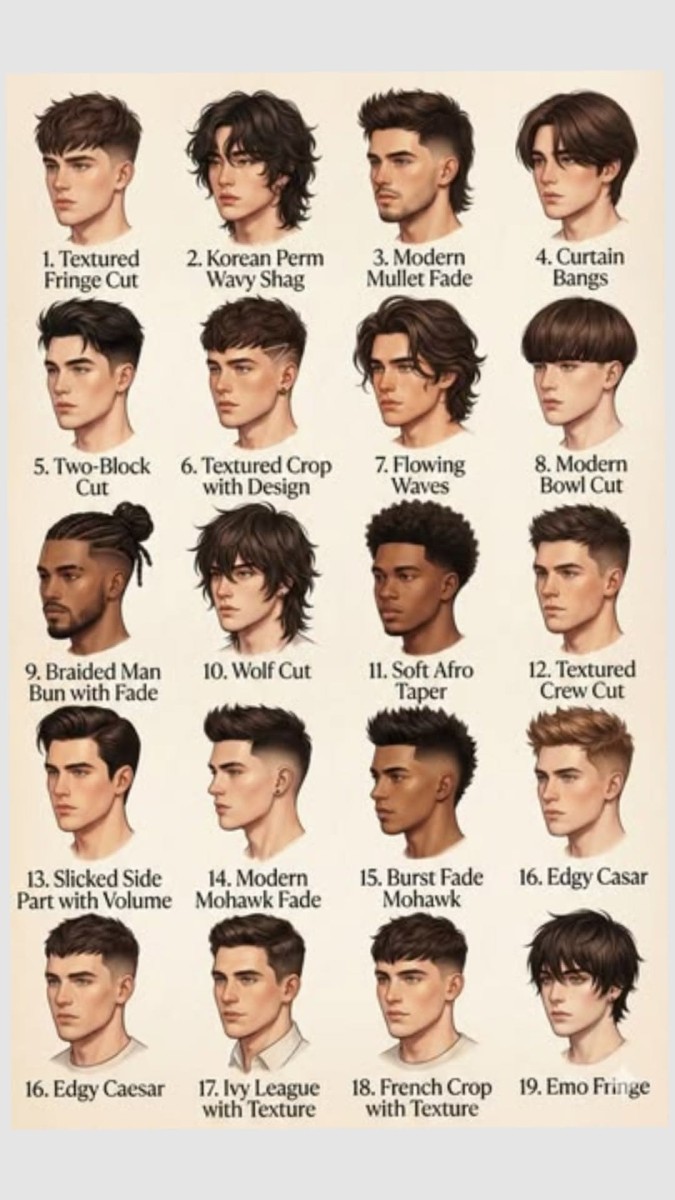 Dégradé moderne pour homme