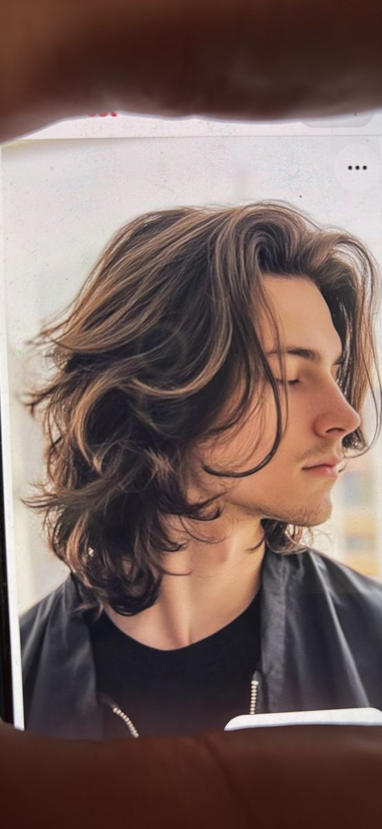 Coupe dégradé cheveux longs