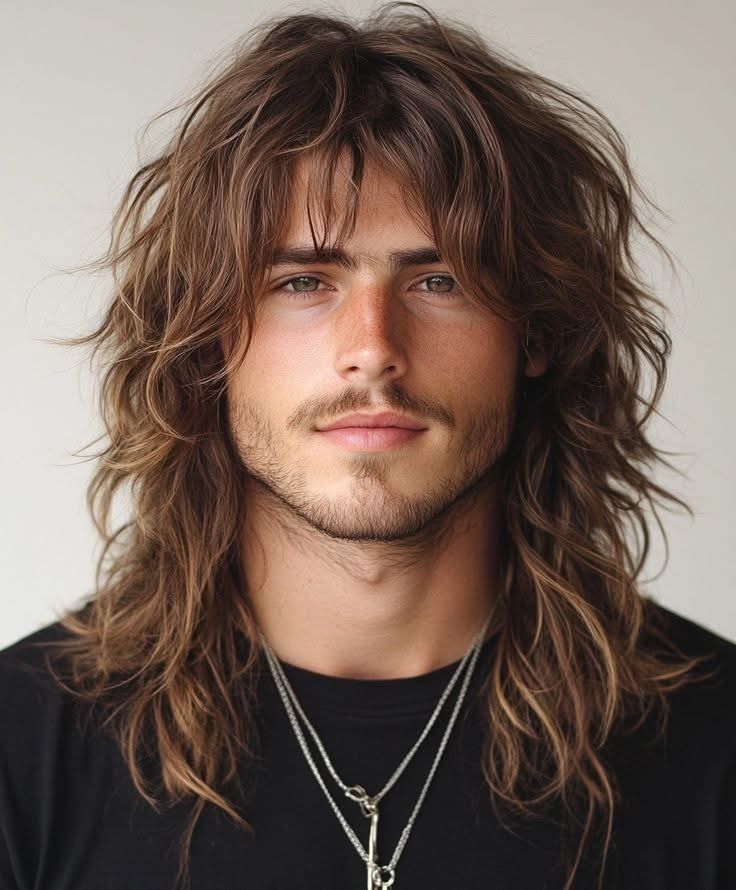 Style cheveux longs homme