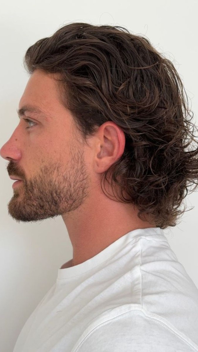 Idées dégradé long masculin