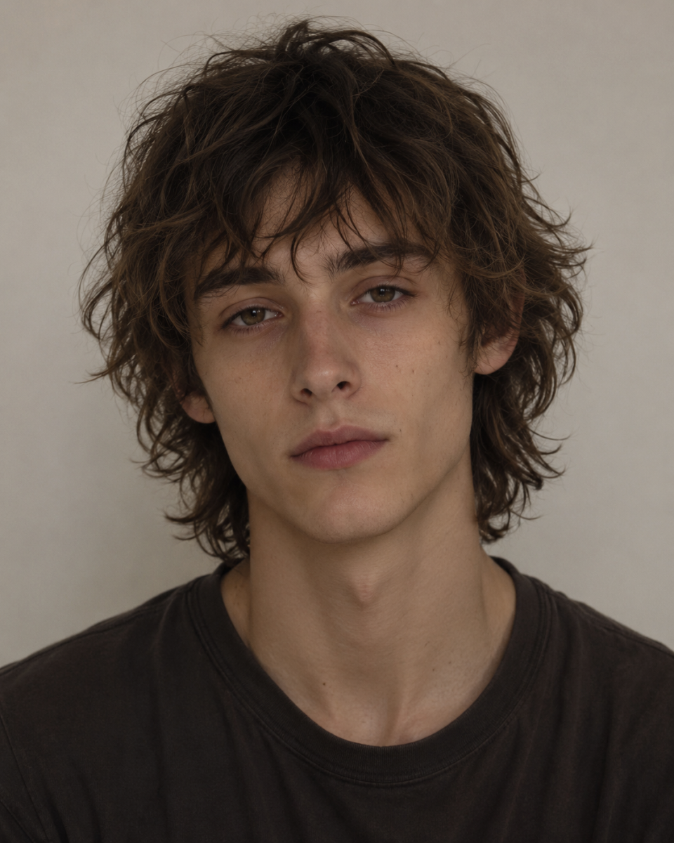 Coupe dégradé cheveux longs