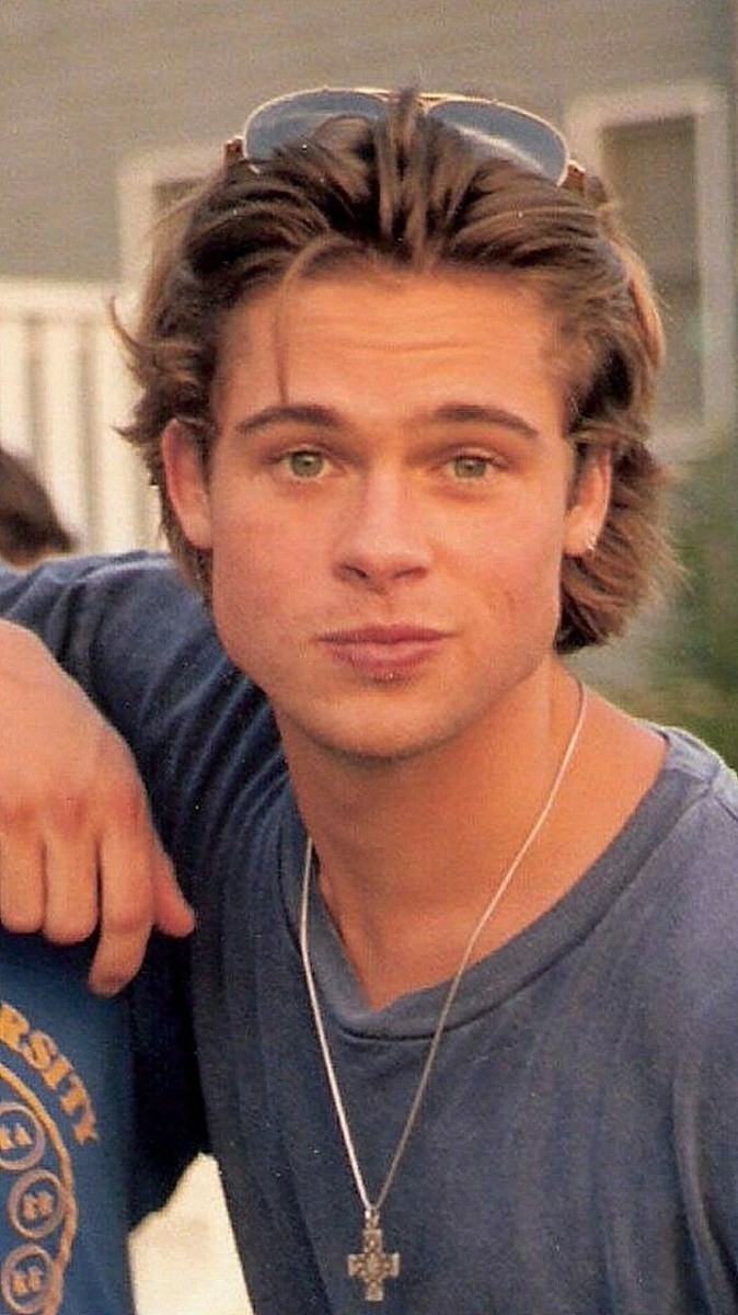 Coiffure middle part longue