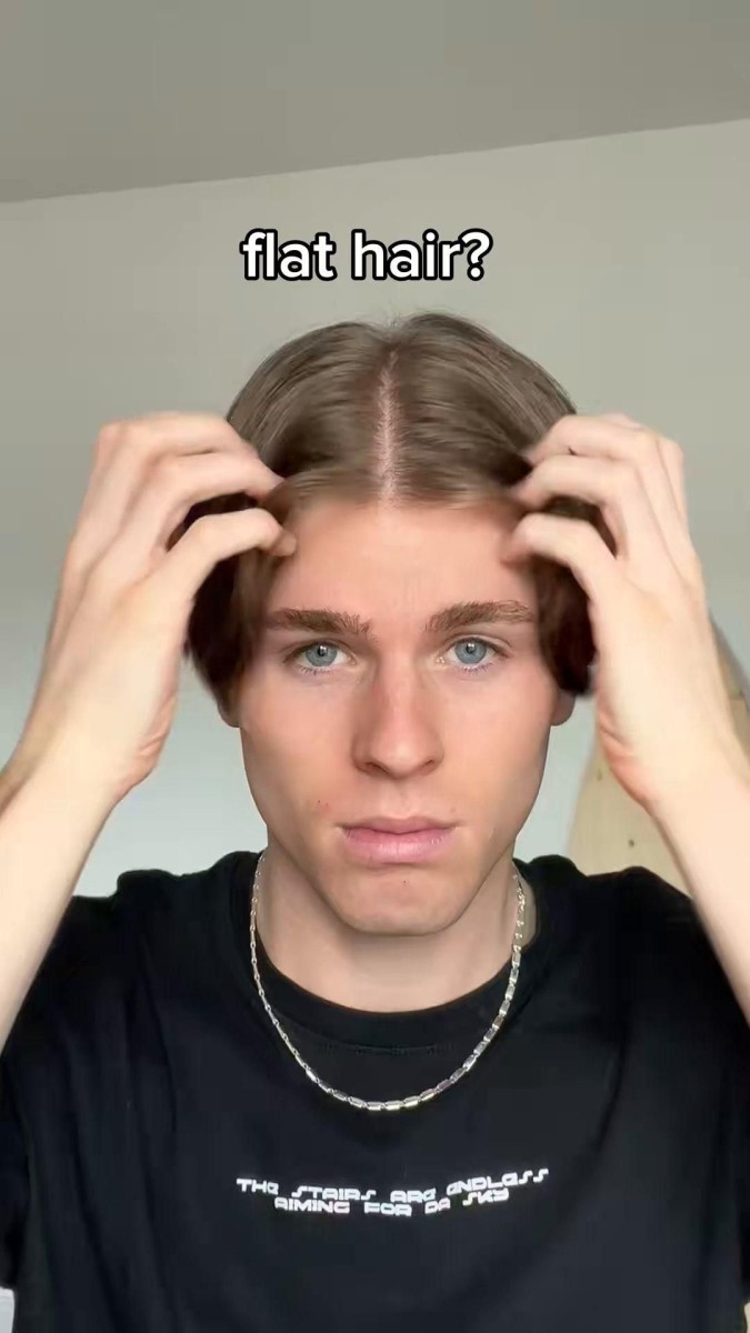 Tendance middle part homme