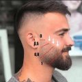 Barbe homme visage rond
