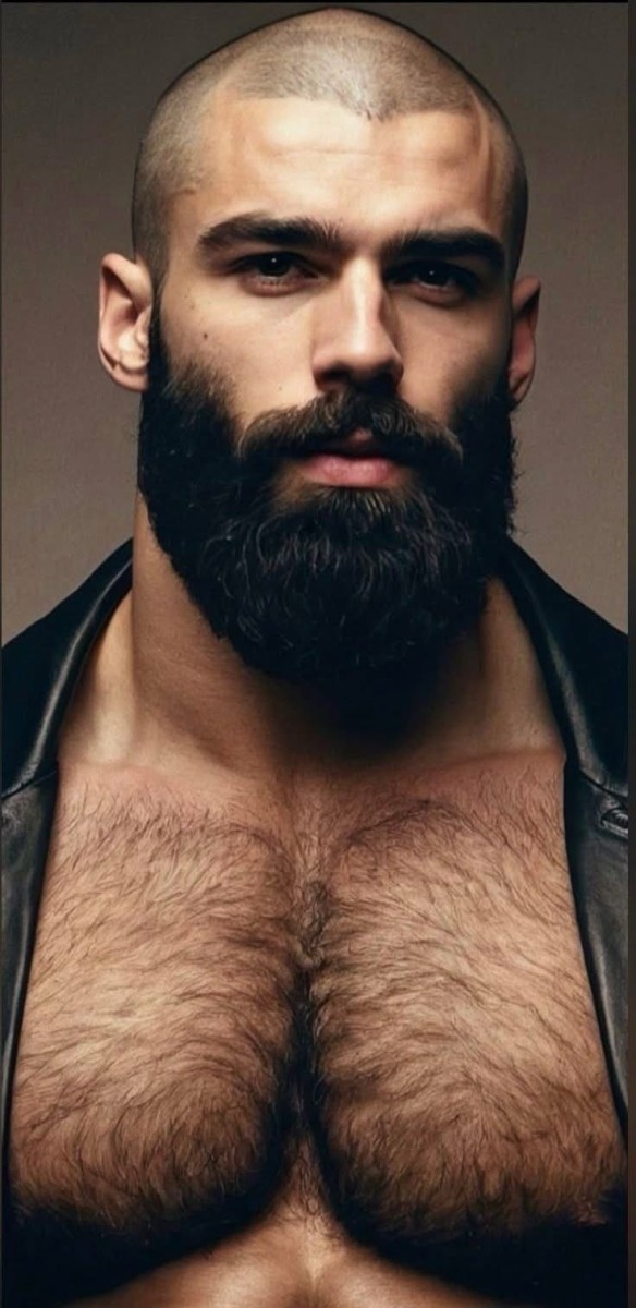 Style barbe homme carré
