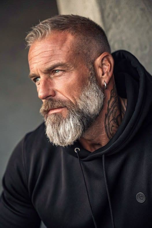 Style barbe courte homme