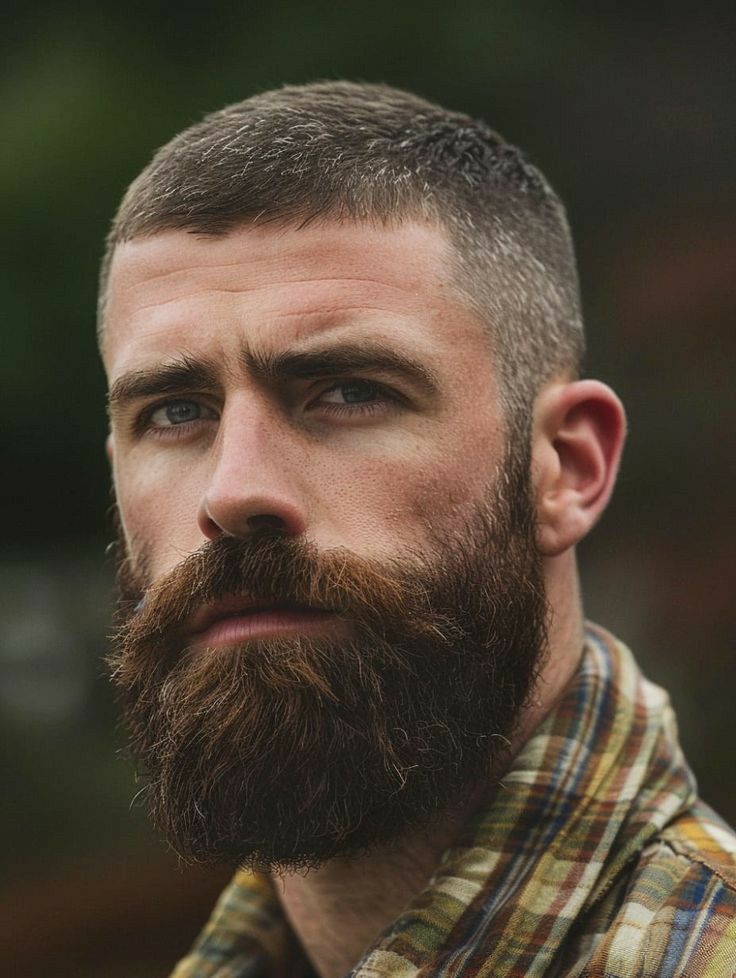 Tendance barbe courte homme