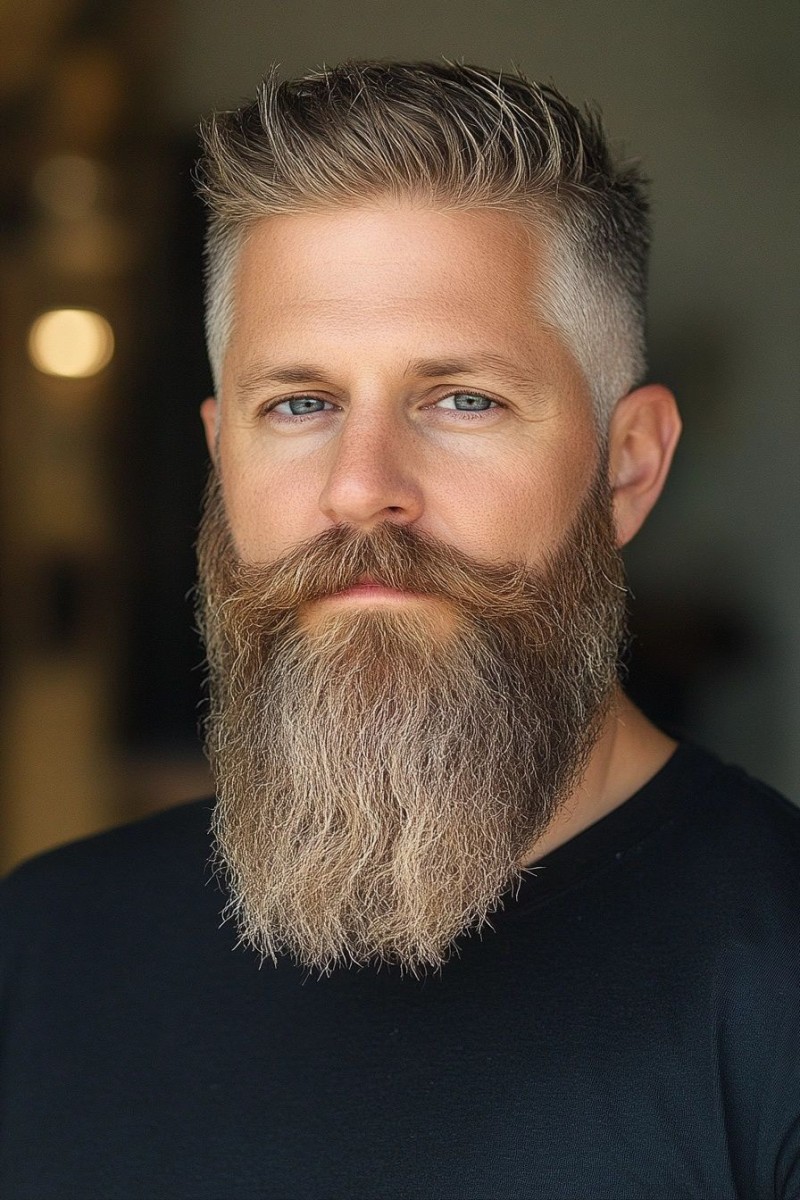 entretien barbe dégradée