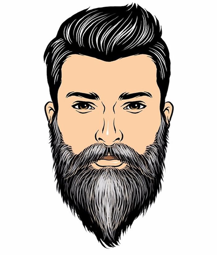 style barbe dégradée homme