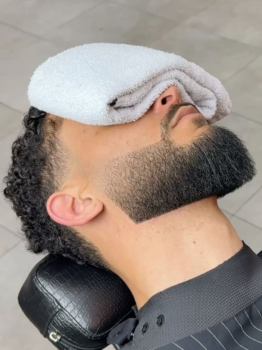 Tendance barbe coupe taper