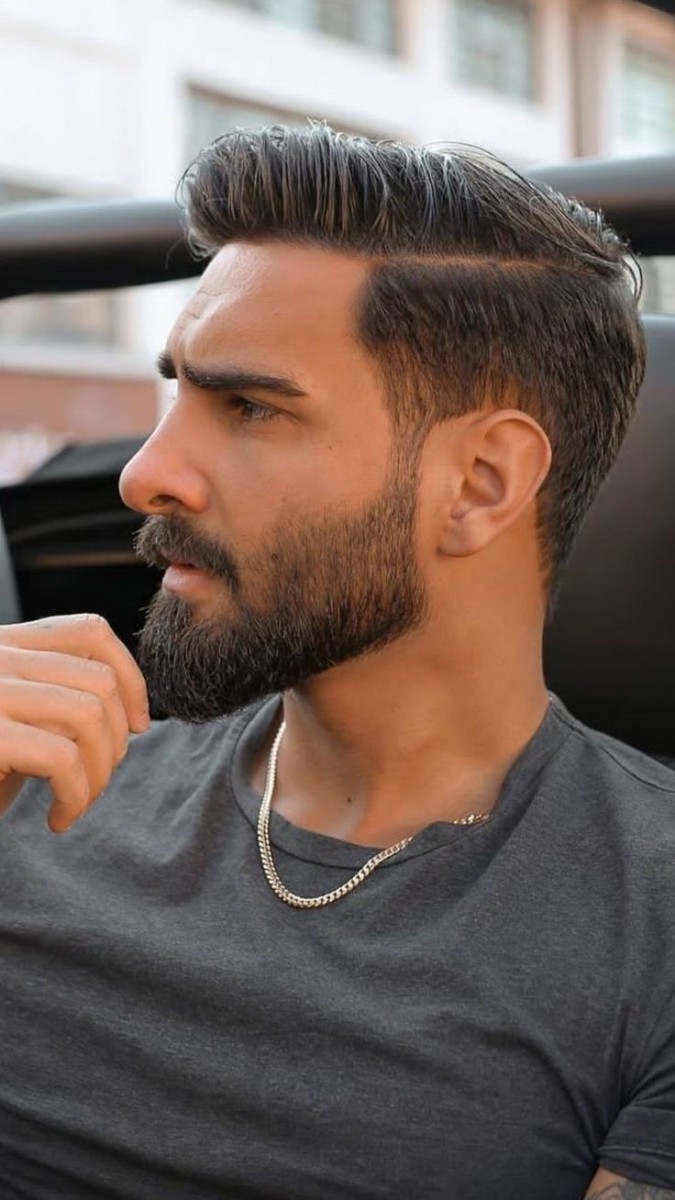 Style barbe coupe taper