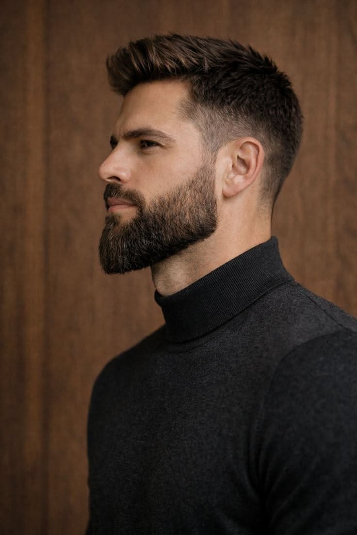 Tendance barbe coupe taper