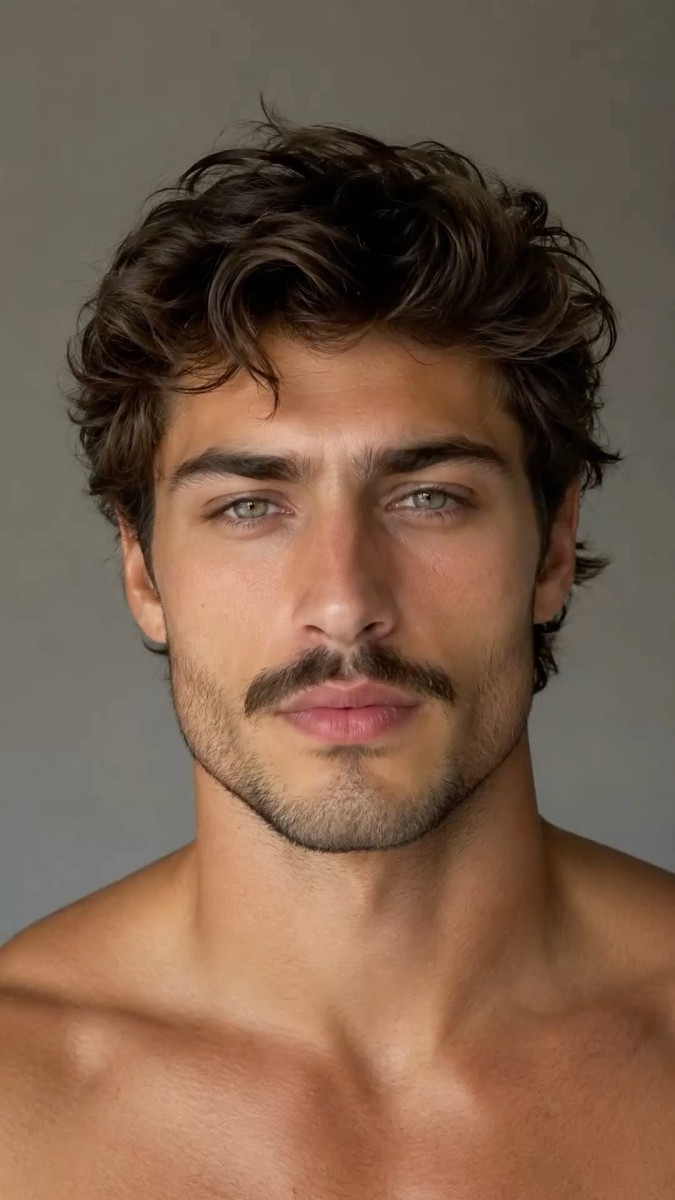 Barbe adaptée visage carré