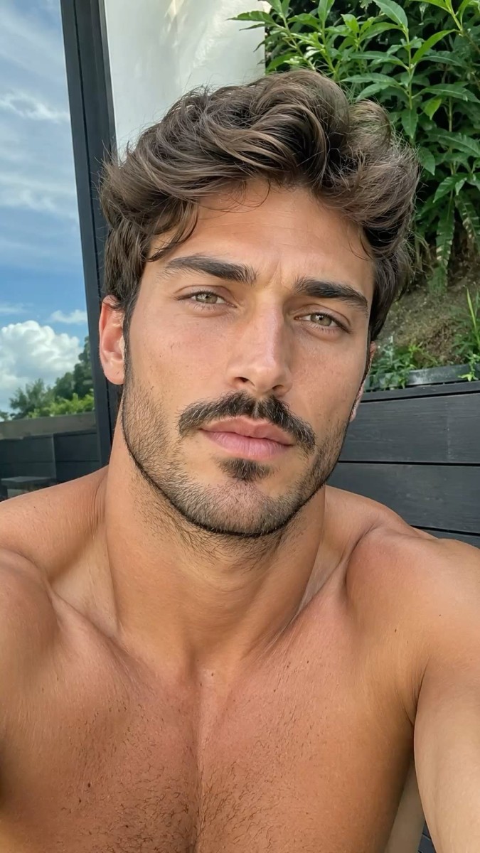 Barbe idéale forme visage