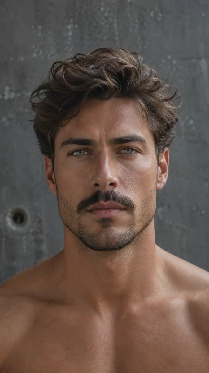 Barbe adaptée visage carré