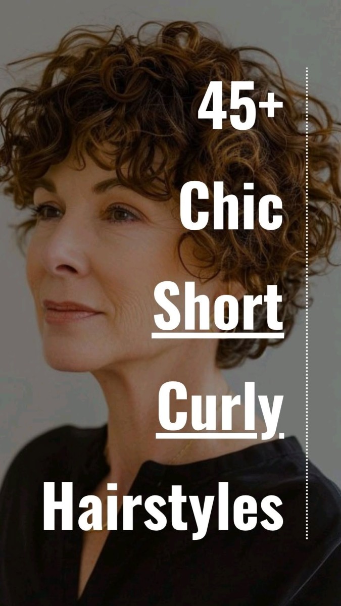 style moderne cheveux frisés